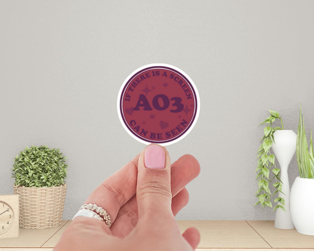 AO3 "If There Is a Screen, AO3 Can Be Seen" | 4 Color Options